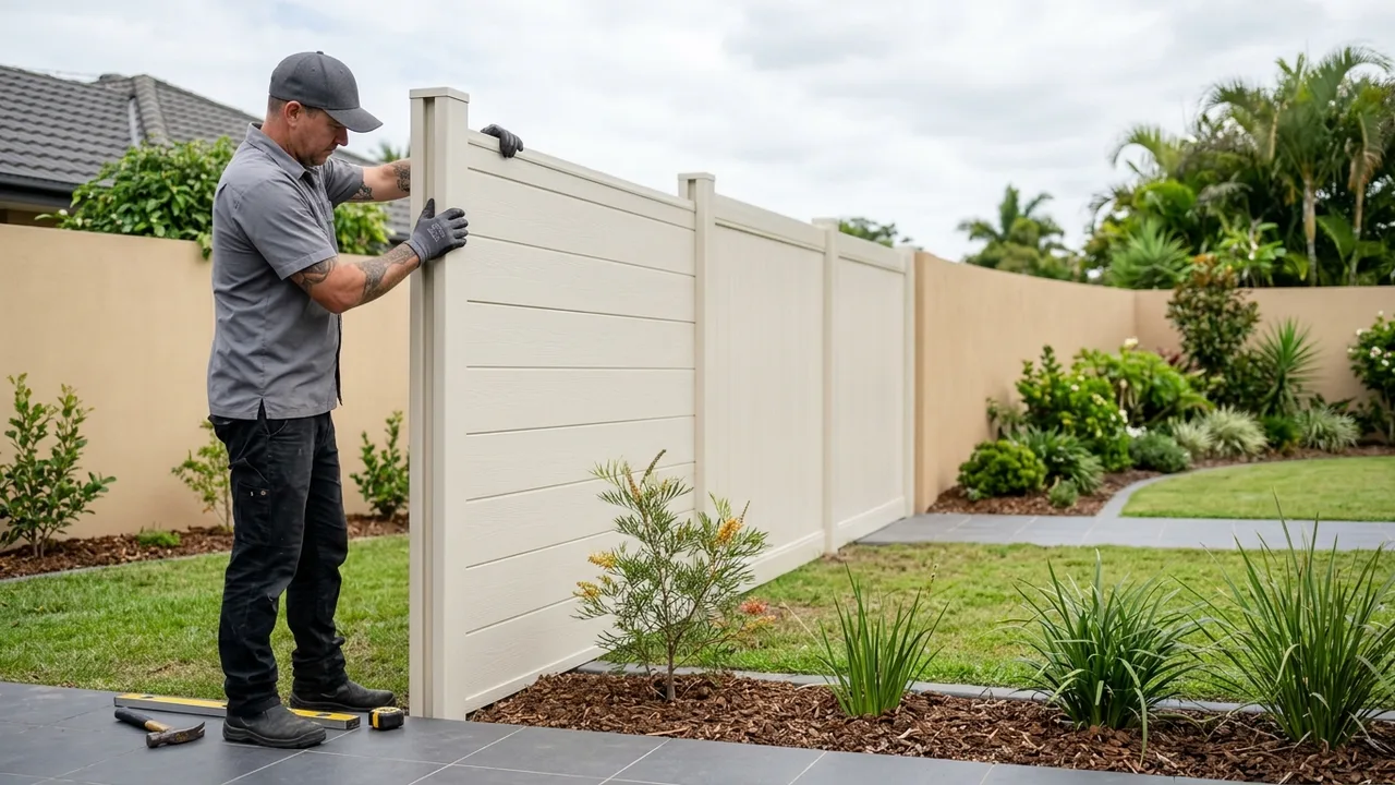PVC Fencing in Coomera for Low Upkeep Yards