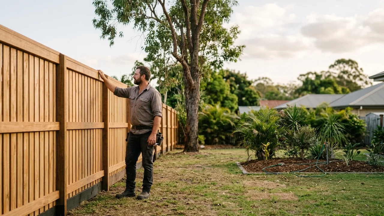 Timber Fencing in Coomera